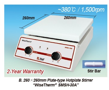 아날로그 가열 자력 교반기/Analog Premium Hotplate Stirrer