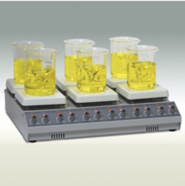 디지털 멀티 가열 자력 교반기 /Multi-position magnetic stirrers with heating (HS15-26P/12-03P/12-06P/15-03P)