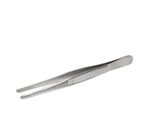 일자형 뭉툭한 핀셋 Straight Forcep, Blunt-tip