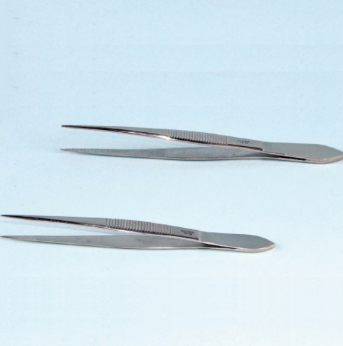 일자형 뾰족한 핀셋, 고급형 Straight Forcep, Sharp-tip