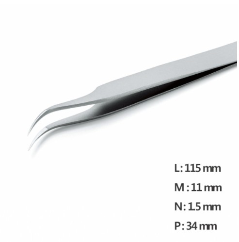 RU-7 Ion-SA 고정밀 항균성 이온 코팅 트위저, Rubis®, Anti-Microbial Tweezer