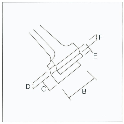 RU-2A-AXAL 고정밀 내부식성 트위저, Rubis®, AXAL Superior Tweezers