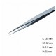 RU-27-SA 고정밀 트위저 ,Rubis® Fine Straight Pointed Tweezer