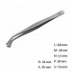 RRU-35B-SA 고정밀 트위저 Rubis® Round Tip Tweezer