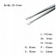 RU-572-SA 고정밀 트위저 Rubis® SMD Tweezer