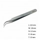 RU-7B-SA 고정밀 나노 트위저Ultra Fine Pointed, Curved and angled Tweezer