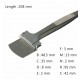 RU-43LB-14-SA 고정밀 웨이퍼용 트위저 Wafer Handling Tweezer