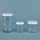 단형 대 광구병, with F217 Foam Lined Clear Short Straight Side Round Bottle / Jar