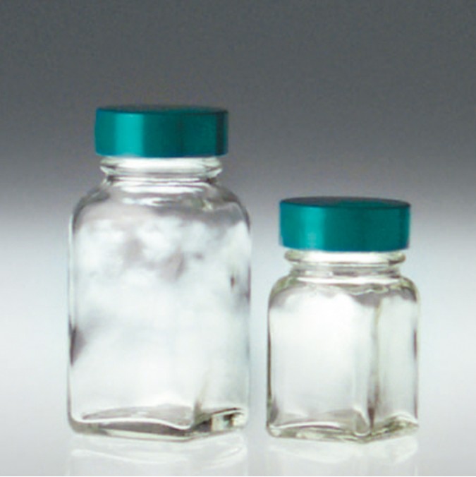 사각 태블릿 광구병 Clear Square Tablet Bottle / Jar