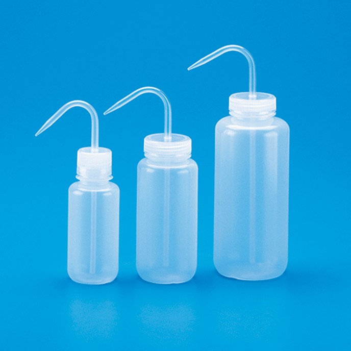 광구 세척병, LDPE Wash Bottle, Wide Mouth