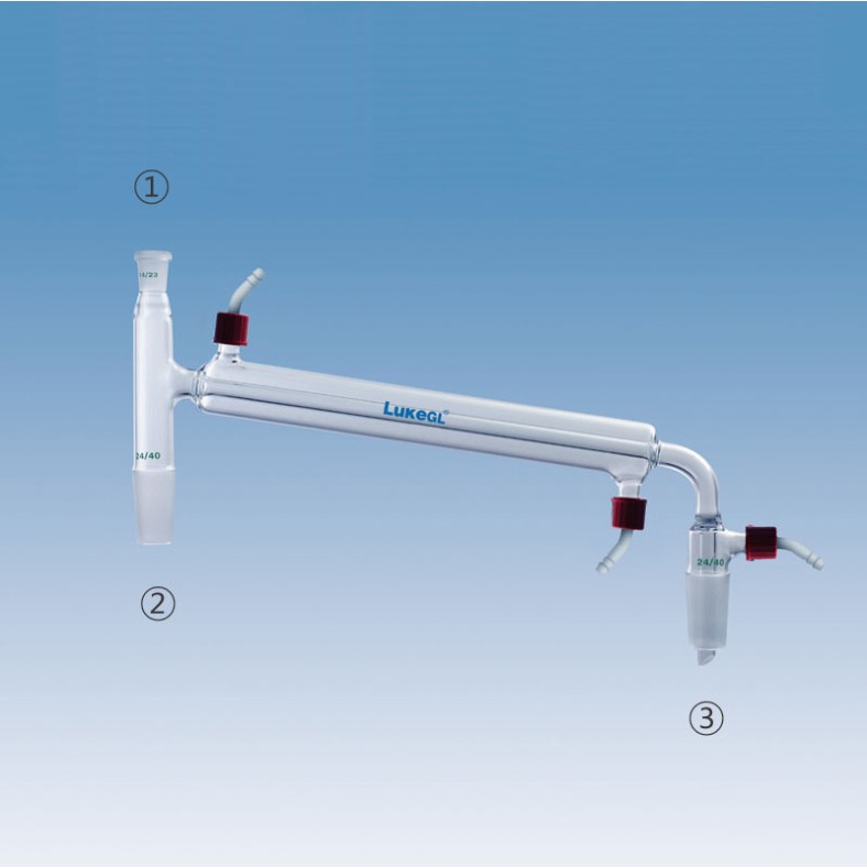 냉각기부 증류 장치, 진공연결관, LukeGL® Adapter, Distillation Lin