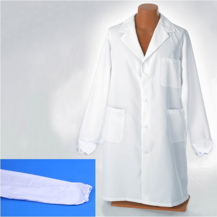 토시형 실험복 Lab Coat, Arm Sleeve Type