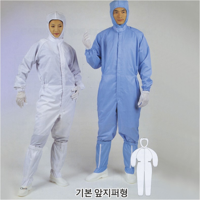 원피스형 방진복 Cleanroom Ware, Coverall