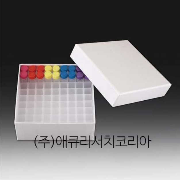 Cryo Paper Box, 냉동 크라이오 박스(플라스틱 속지)