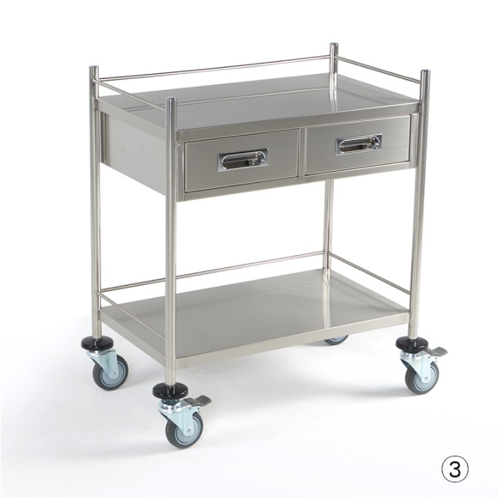 스테인레스 서랍식 카트 Stainless Steel Cart