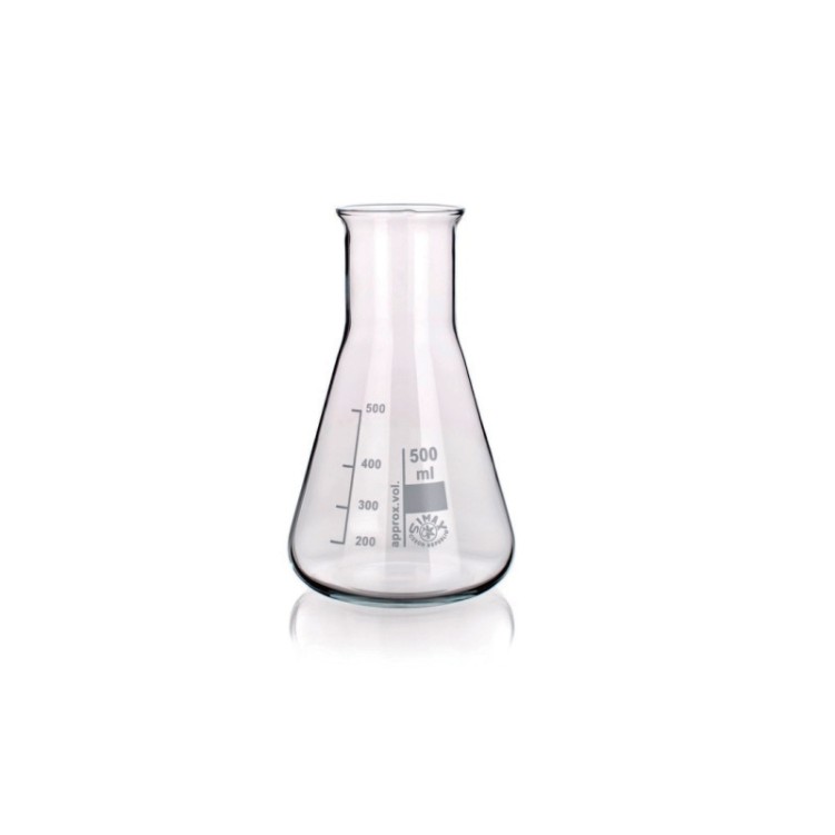 광구 삼각 플라스크 Erlenmeyer Flask, Wide-neck