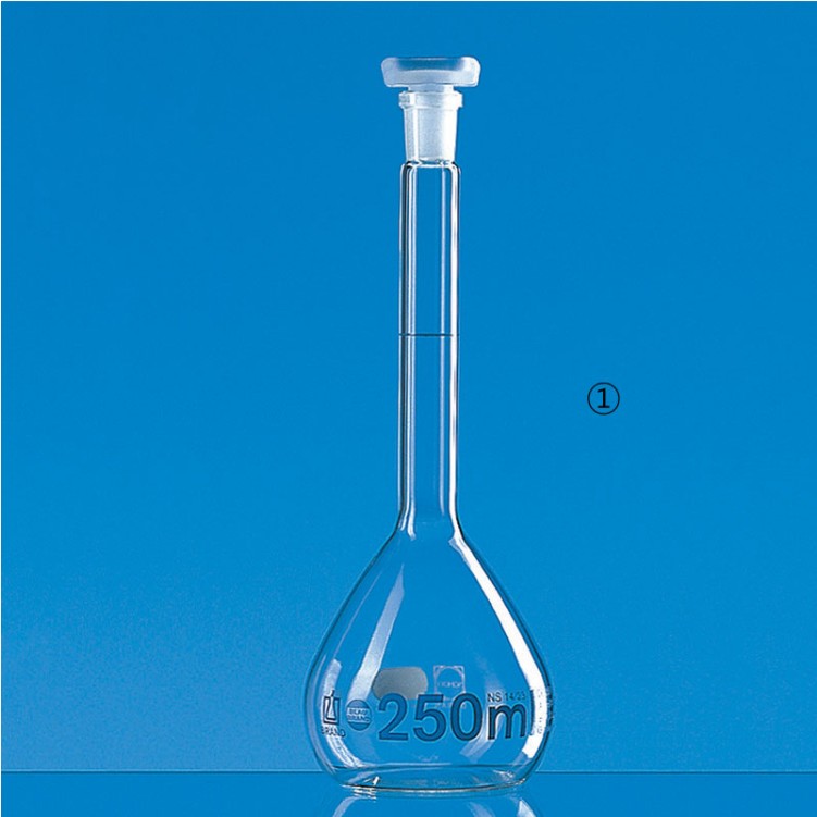 메스 용량 플라스크, Batch 보증서 포함 Volumetric Flask, Class A,