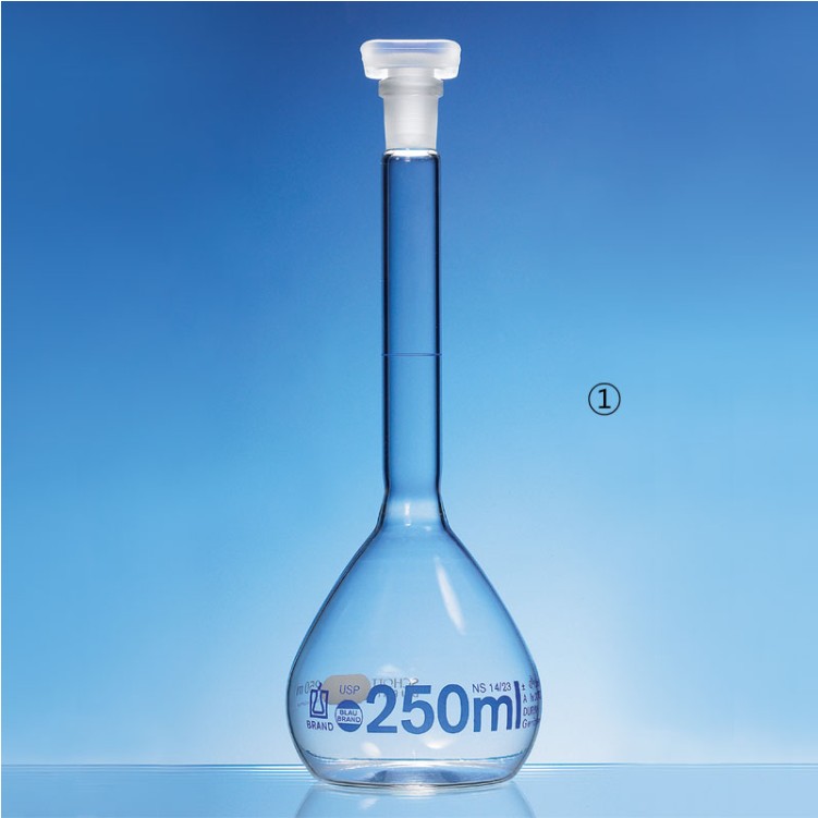 메스 용량 플라스크, USP Grade 보증서 포함 Volumetric Flask, USP Class