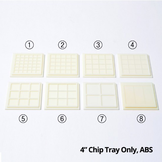4인치 칩 트레이 / 시료케이스 4 inch Chip Tray
