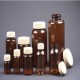 Amber Cylinderical Bottles-Polyethylene terephthalate(PET 갈색 원형 샘플병)
