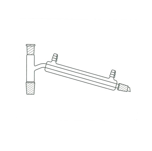 Distillation head, Jacketed condenser 냉각기부 증류헤드