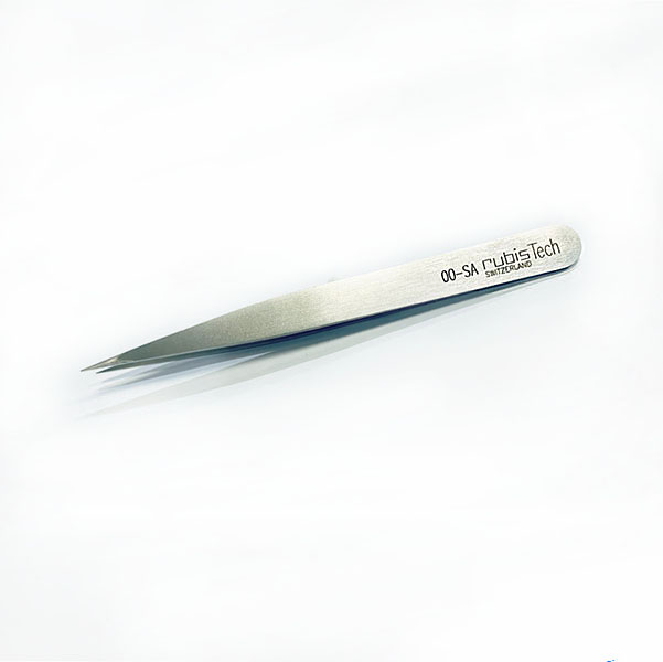 정밀 트위져 Strong Pointed Tweezer Rubis®