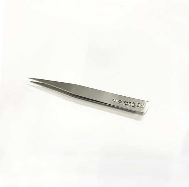 고정밀 직선 트위져 Straight Pointed Tweezer Rubis®