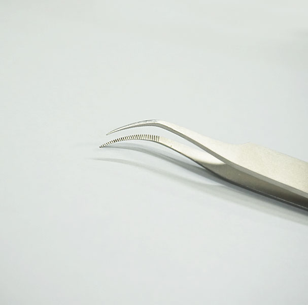 고정밀 곡선 트위져 트위져 curve&angle Tweezer Rubis®