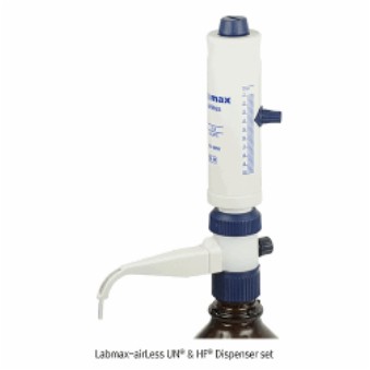 고급 정밀 디스펜서 Labmax-airLess Dispenser set, with Automatic Air-purging, Fully Autoclavable