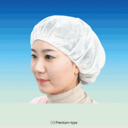 일회용 라운드 캡, 부드러운 밴드사용 Non-woven Fabric Disposable Cap