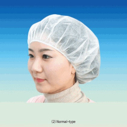 일회용 라운드 캡, 부드러운 밴드사용 Non-woven Fabric Disposable Cap