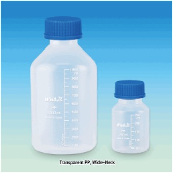 PP 광구 랩 바틀 Wisd PP Wide-neck Lab Bottle