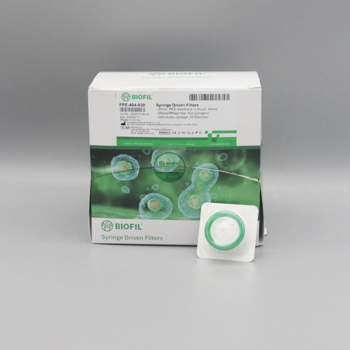 멸균 비멸균 시린지 필터 Sterilized Individually Syringe Driven Filter