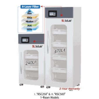 내산성 밀폐형 시약장  PP/PVC Filtered Reagent Storage Cabinet