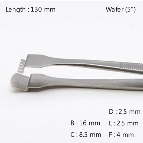 ID-5WF-SA 고정밀 웨이퍼용 트위저 Wafer Handling Tweezer