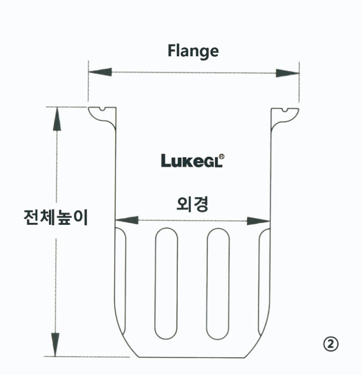 비커형 베플 반응조, LukeGL® Baffled Reaction Vessel