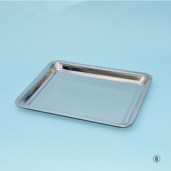 스테인레스 사각 트레이 Instrument Tray, Stainless Steel