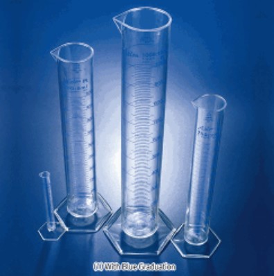 Azlon® PMP Graduated Cylinders (PMP 투명 실린더)