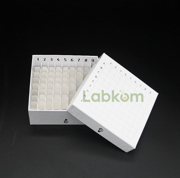 냉동 바이알 렉  Cryo Paper Box 81홀 NEW 버젼