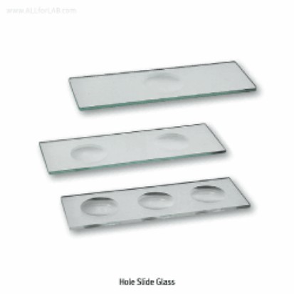 홀 슬라이드 글라스 Hole Slide Glass, 1~3 Holes Heinz®
