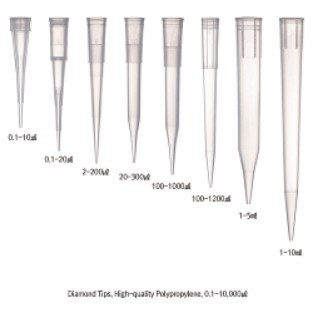 0.1~10,000㎕ 길슨 정밀 피펫터 팁 Diamond Tip, Ideal for Gilson