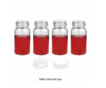 20㎖ 신틸레이션/카운팅 바이알 Glass Scintillation Vials