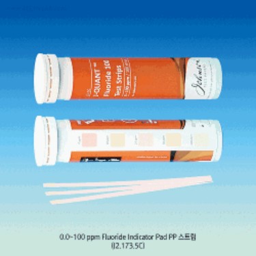 불화물 검출용 패드 스트립  Fluoride (in solution) Indicator Pad PP Strip